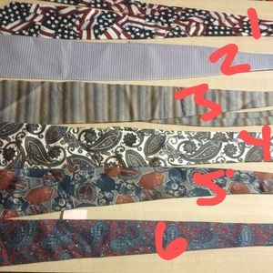 21 Men's ties, your choice.  B29